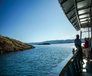 Cruising Lake Argyle, WA